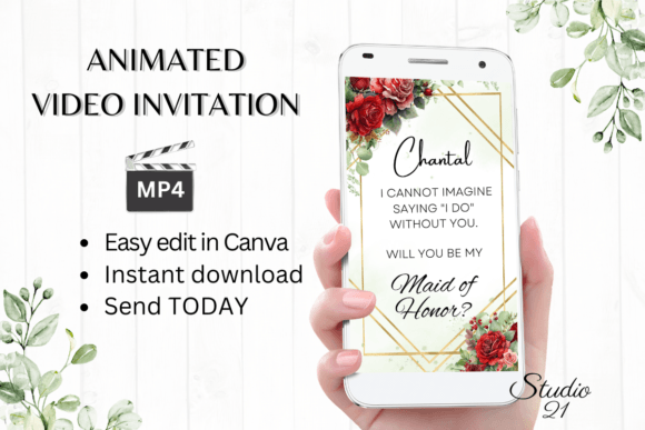 Smartphone Maid of Honor Proposal: A Modern Twist on Tradition